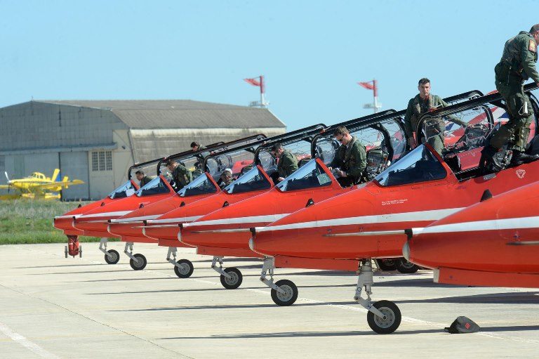 MORH: Red Arrows u posjetu Krilima Oluje