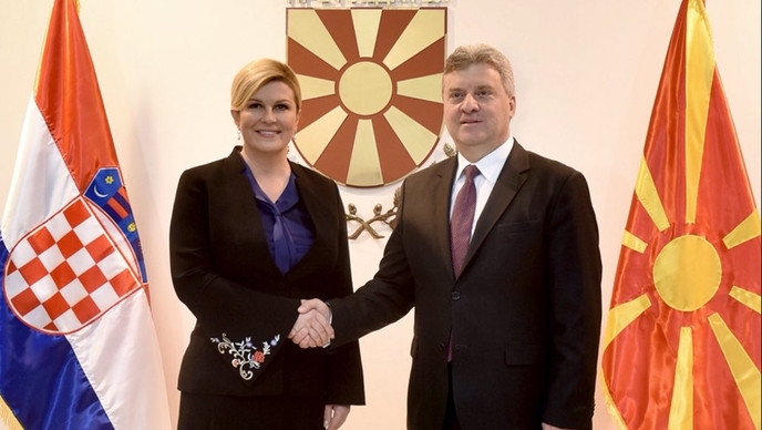 Predsjednica Kolinda Grabar-Kitarović u posjetu Makedoniji